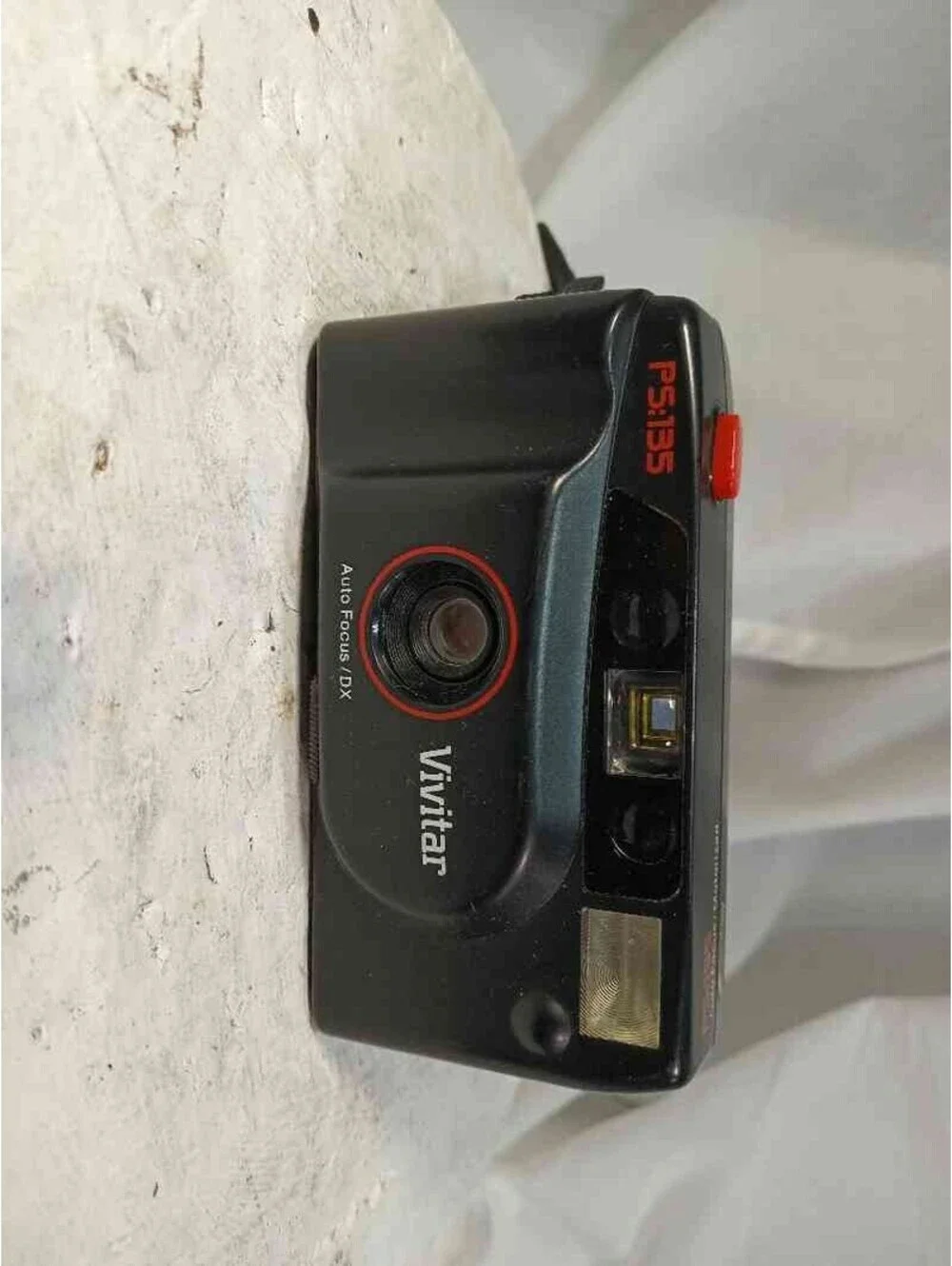 Vivitar 35mm Point & Shoot Film Camera Built-In Flash Tested Working